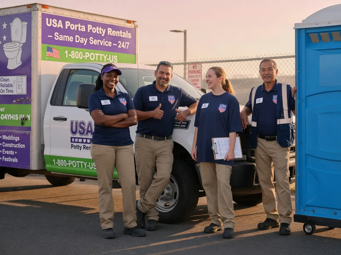 Porta Potty Rental company in Frederick, CO
